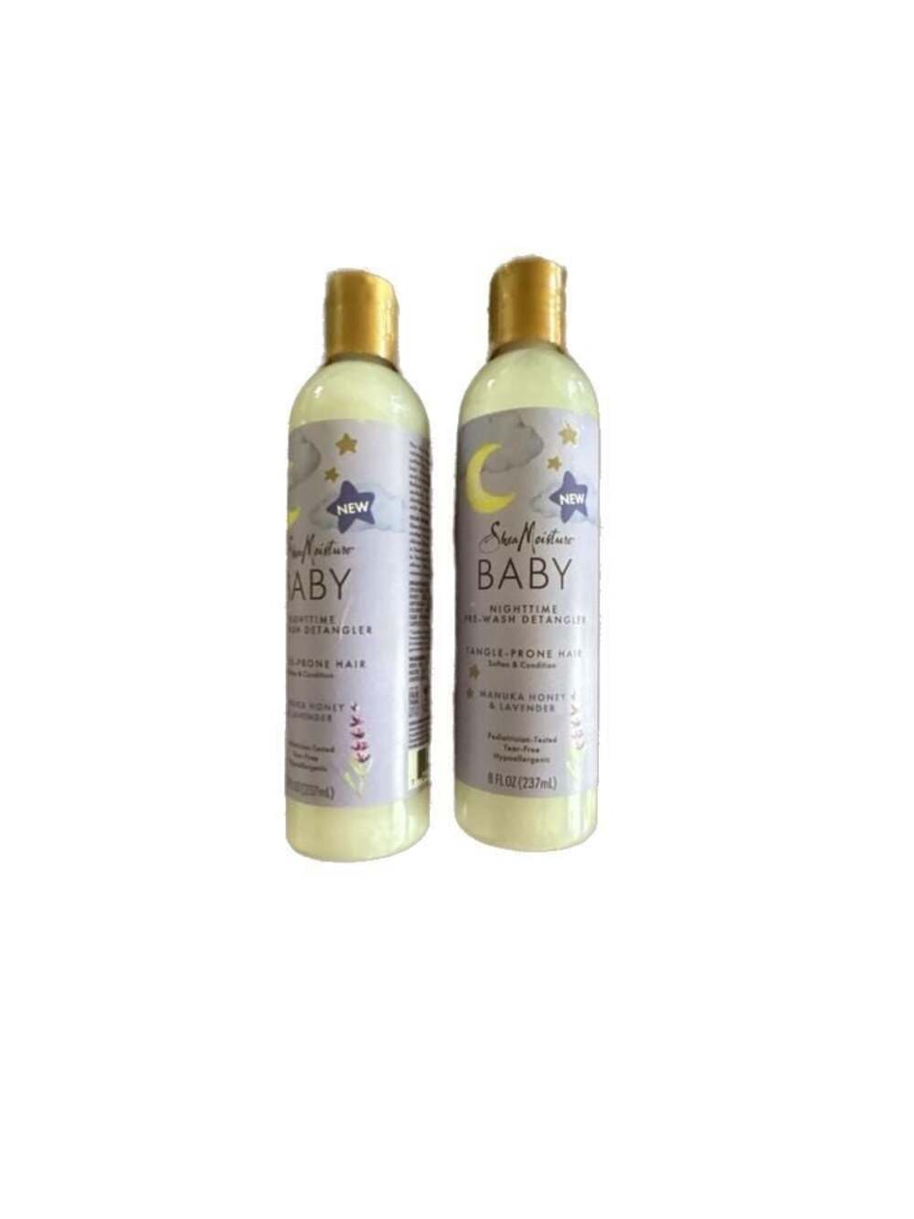 SheaMoisture Baby nighttime Pre-Wash Hair Detangler (2 Pack)